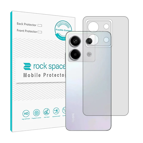 محافظ پشت گوشی شفاف راک اسپیس مدل HyGEL مناسب برای گوشی موبایل شیائومی Redmi Note 13 Pro