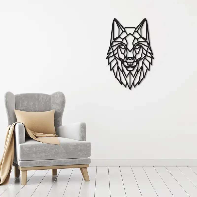 استیکر باروچین مدل گرگ کد ws-26