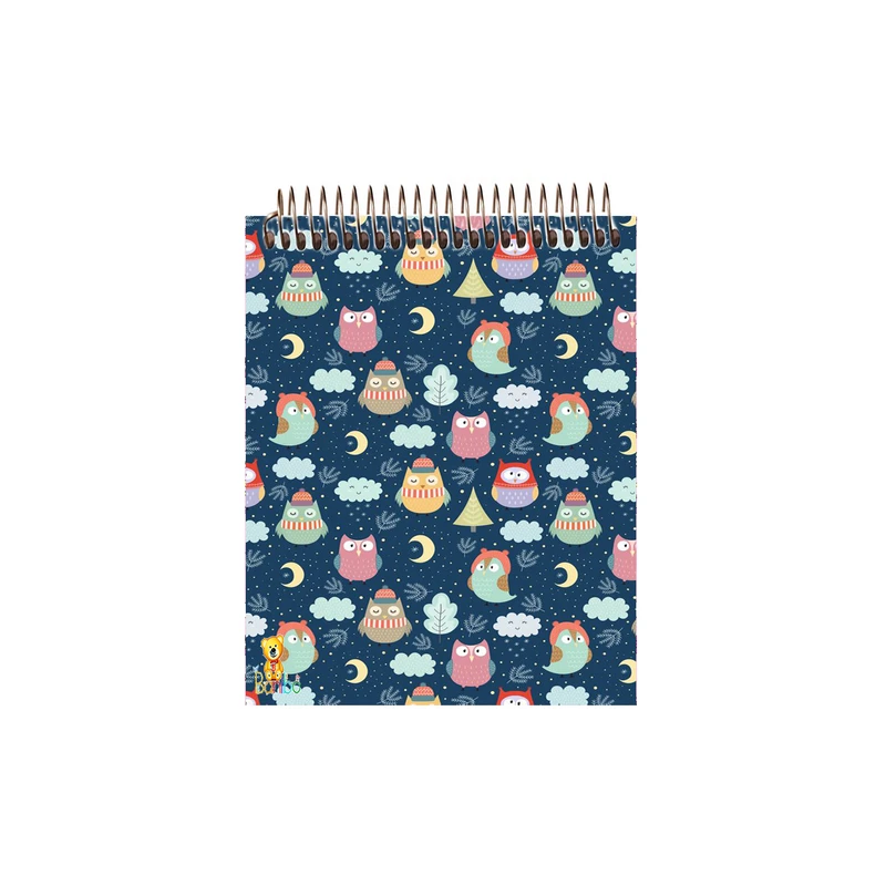 دفتر نقاشی 50 برگ بانیبو مدل جغد کد 1023