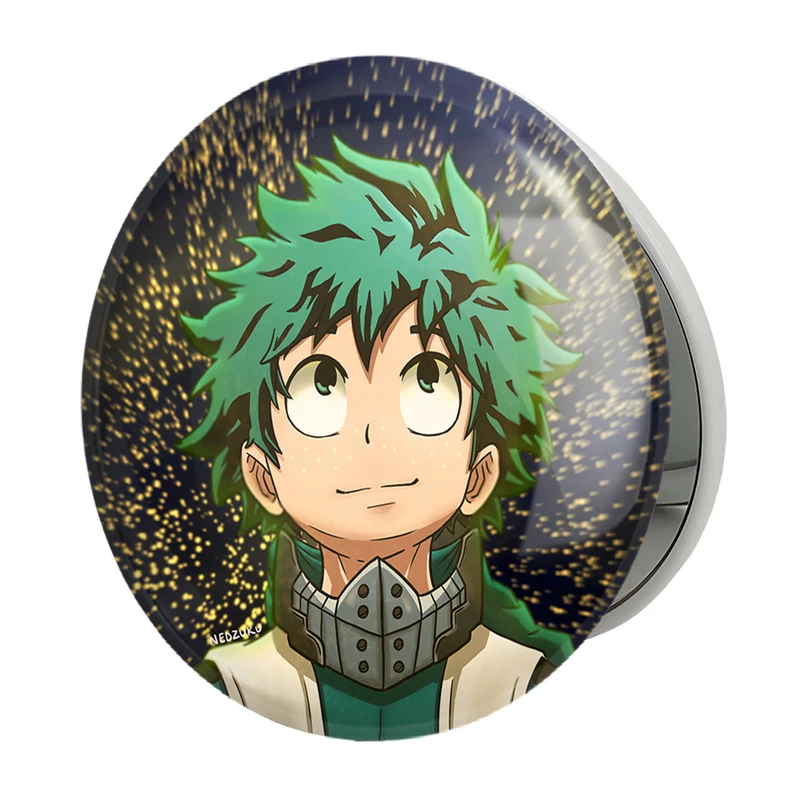 آینه جیبی خندالو طرح میدوریا ایزوکو انیمه آکادمی قهرمان من مدل تاشو کد 11608 