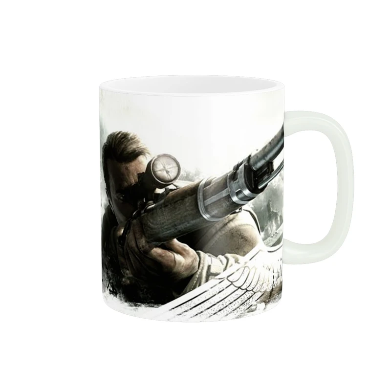 ماگ طرح بازی نخبه تک تیرانداز Sniper Elite کد SniperElite-04