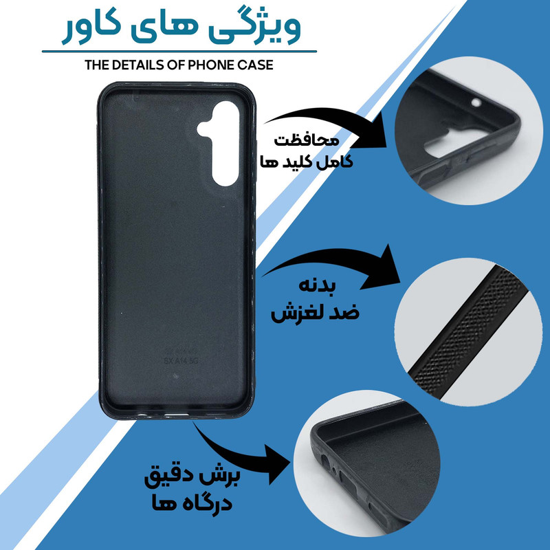 کاور طرح دختر کد G-213 مناسب برای گوشی موبایل سامسونگ Galaxy A14 4G / A14 5G      