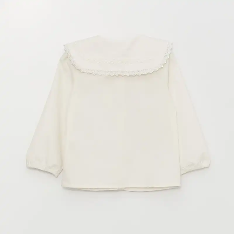 شومیز آستین بلند نوزادی ال سی وایکیکی مدل Dkk-snwt01