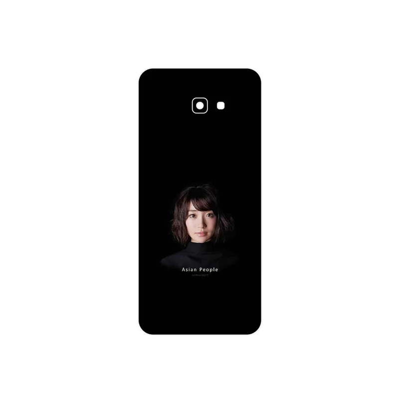 برچسب پوششی ماهوت مدل Portrait of an Asian Woman مناسب برای گوشی موبایل سامسونگ Galaxy J4 Plus