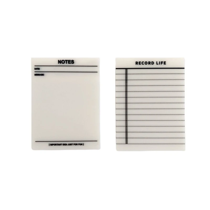  کاغذ یادداشت چسب دار آنیدا مدل استیک نوت شفاف کد ۹مجموعه 2 عددی