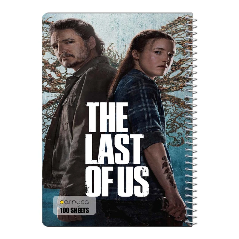 دفتر شطرنجی 100 برگ سیمی کارنیکا طرح لست اف اس The Last of Us کد 26076