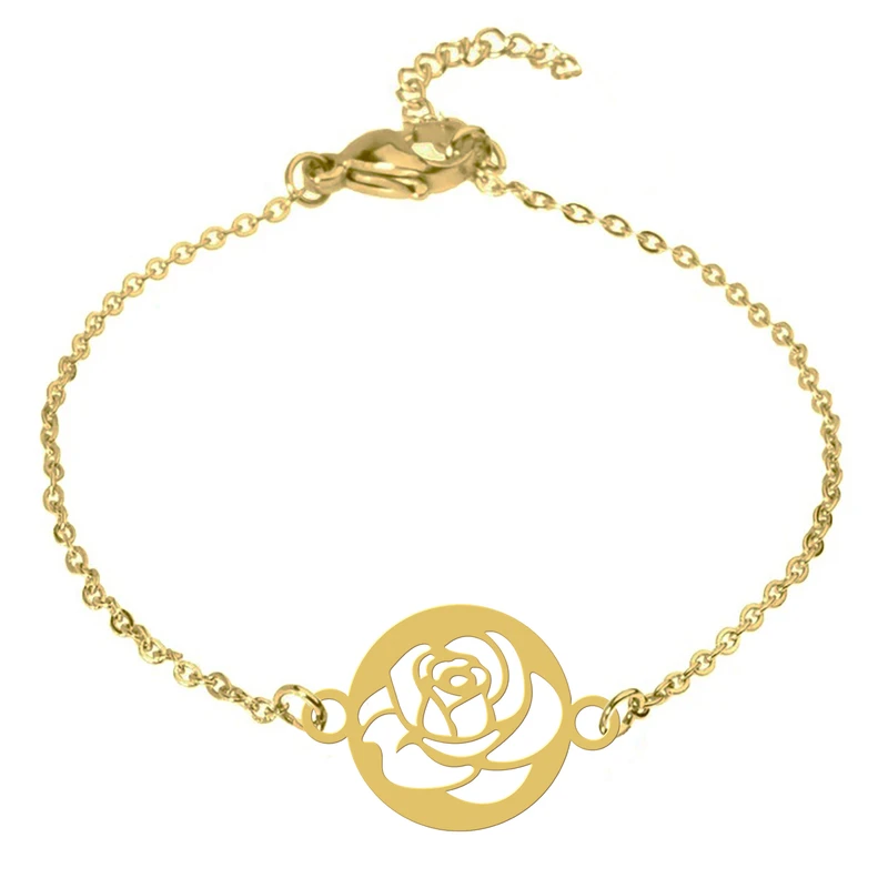 دستبند زنانه هایکا مدل گل کد zdh10