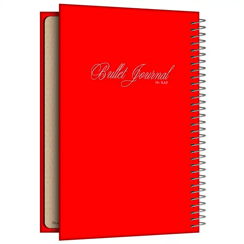 دفتر ژورنال نویسی مستر راد مدل نقطه‌اي کد 1618