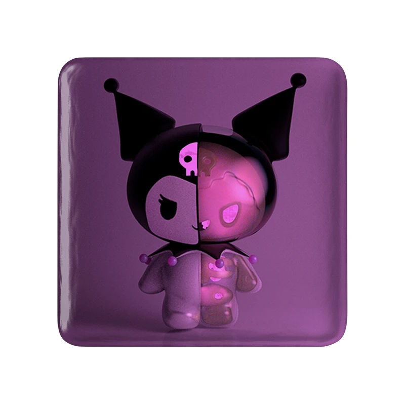 پیکسل خندالو طرح کورومی و مای ملودی مدل مربعی کد 36934