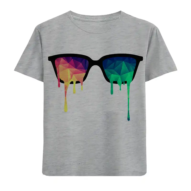 تی شرت بچگانه مدل عینک سه بعدی F114