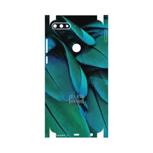 MAHOOT Green Feather-FullSkin Cover Sticker for Huawei Y7 Prime 2018