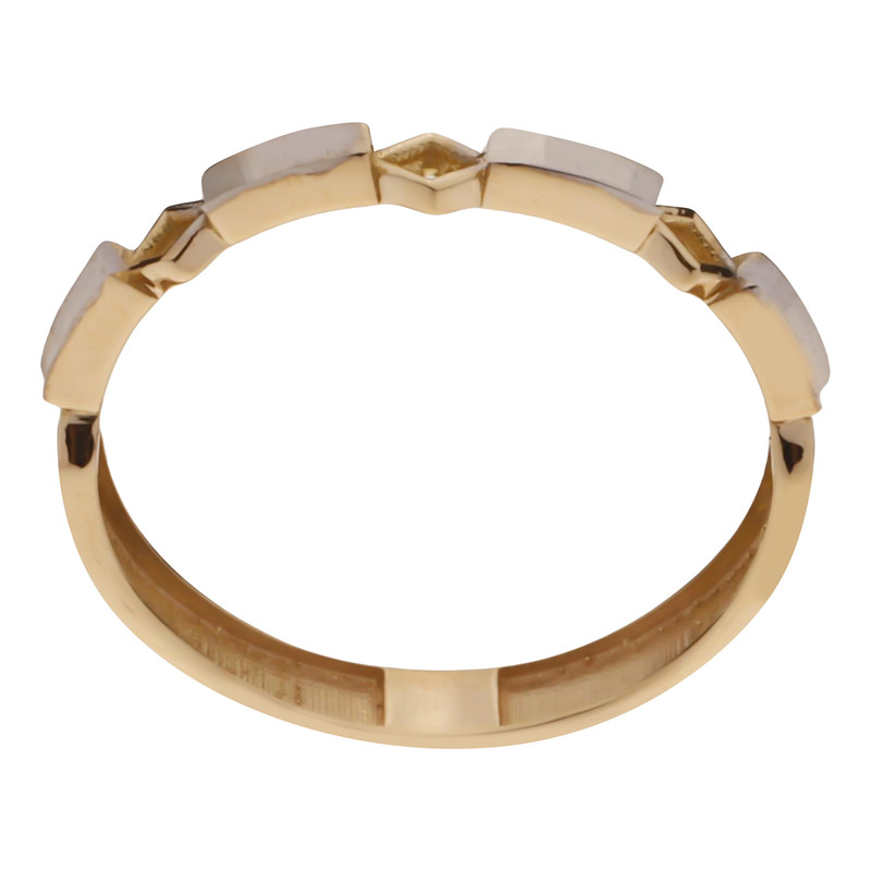 انگشتر طلا 18 عیار زنانه گلدم مدل R3312007