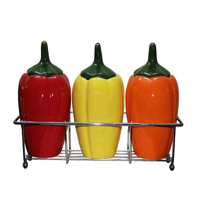 بانکه مدل فلفل دلمه مجموعه سه عددی 