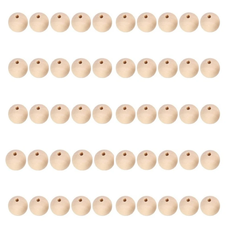 مهره چوبی کد 14m مجموعه ۵۰ عددی