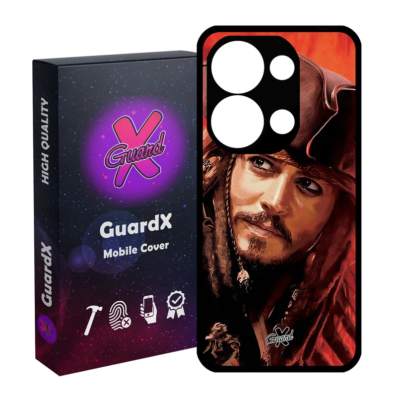 کاور گارد ایکس طرح Johnny Depp مناسب برای گوشی موبایل شیائومی Redmi Note 13 Pro 4G / Poco M6 Pro 4G