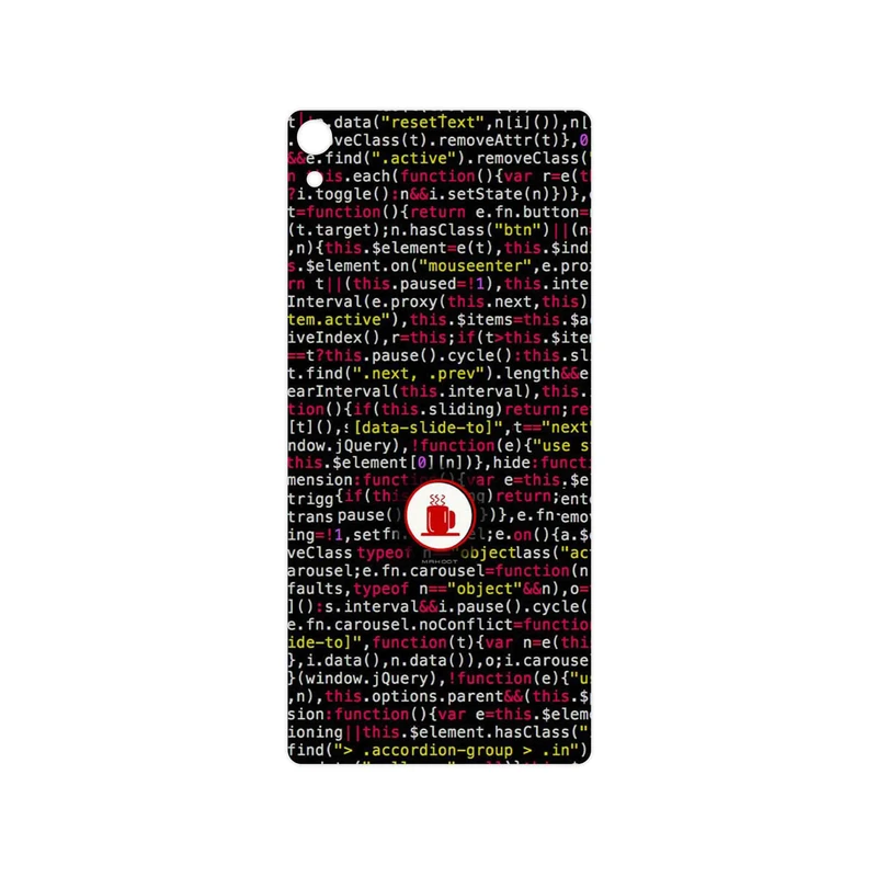 برچسب پوششی ماهوت مدل Programming 1 مناسب برای گوشی موبایل سونی Xperia XA Ultra