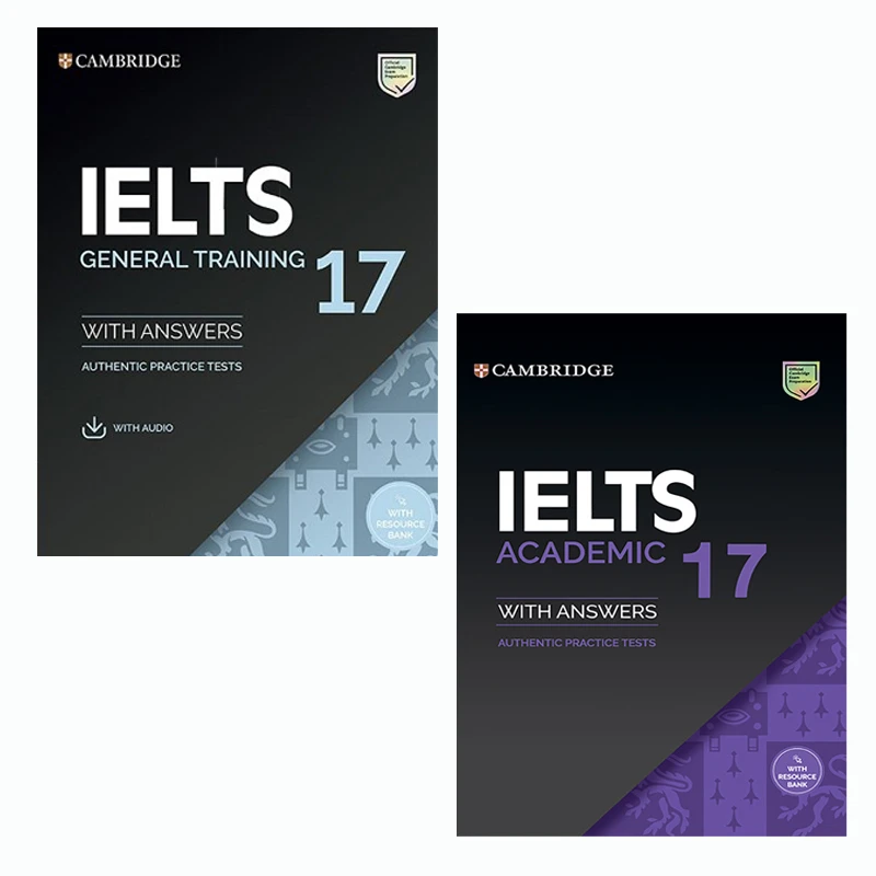 کتاب IELTS 17 اثر جمعی از نویسندگان انتشارات کمبریدج 2 جلدی