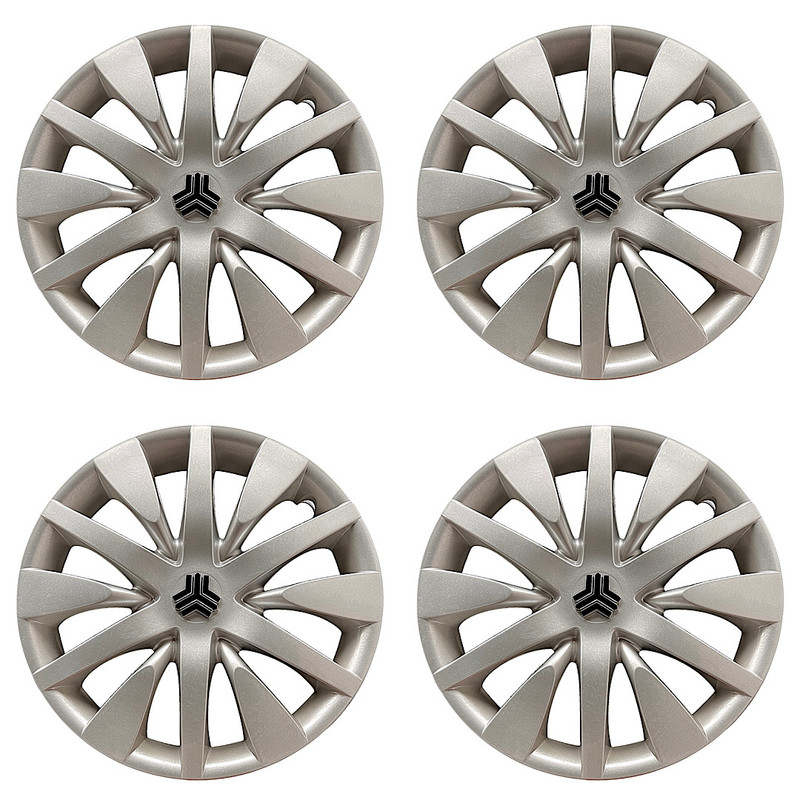 قالپاق چرخ پویا صنعت مدل 13 DENIZ سایز 13 اینچ مناسب برای پراید مجموعه 4 عددی