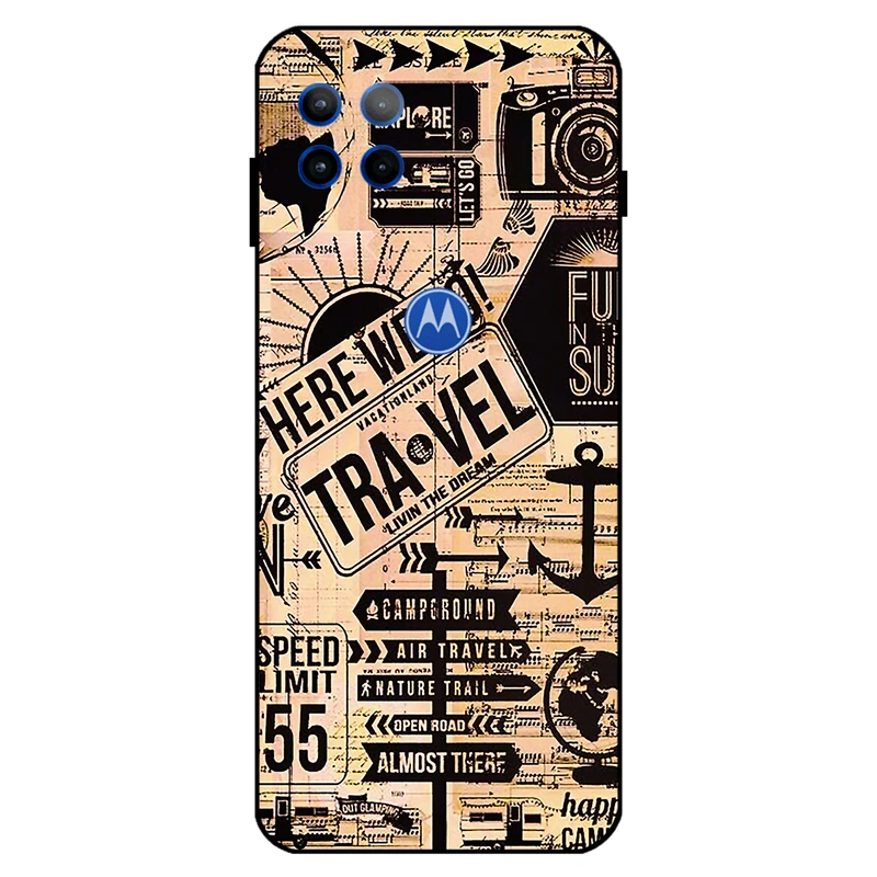 کاور مگافون طرح مسافرت مدل 8098 مناسب برای گوشی موبایل موتورولا Moto G 5G 
