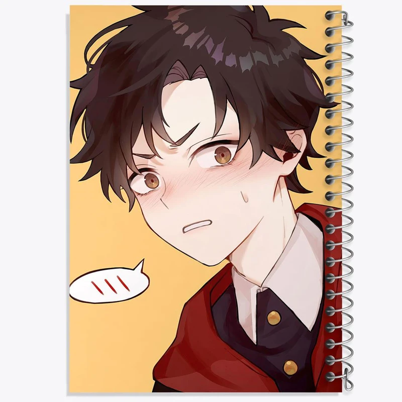 دفتر نت موسیقی 50 برگ خندالو مدل دامیان دزموند انیمه اسپای ایکس فمیلی Spy x Family کد 17721