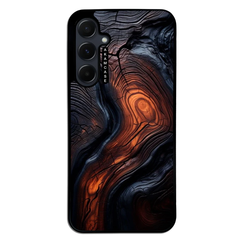 کاور آکام مدل AMC-WSGA55-WOOD-4 مناسب برای گوشی موبایل سامسونگ Galaxy A55