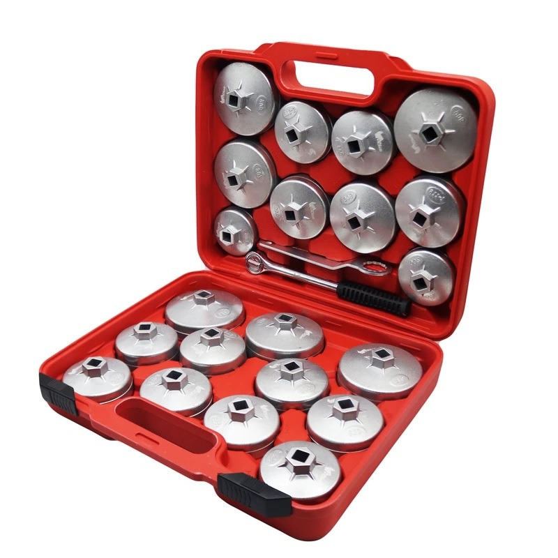 آچار فیلتر روغن نورس مدل SMT-NORS-23PCS-HM0902 مجموعه 23 عددی