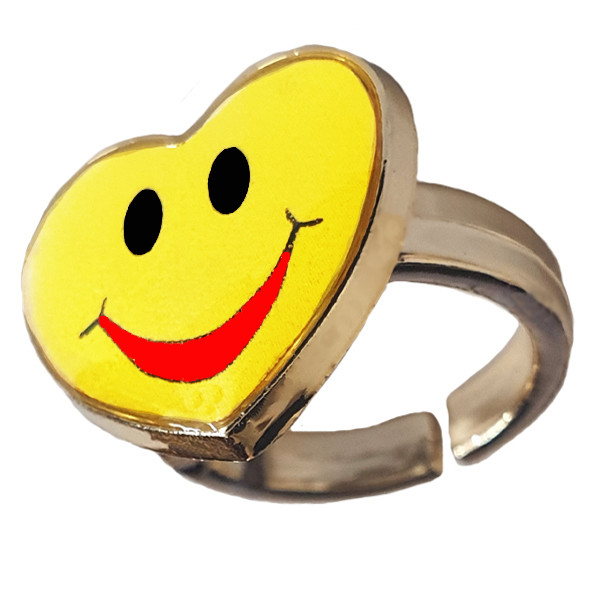 انگشتر دخترانه طرح استیکر کد 17 انگشتر دخترانه طرح استیکر کد 17