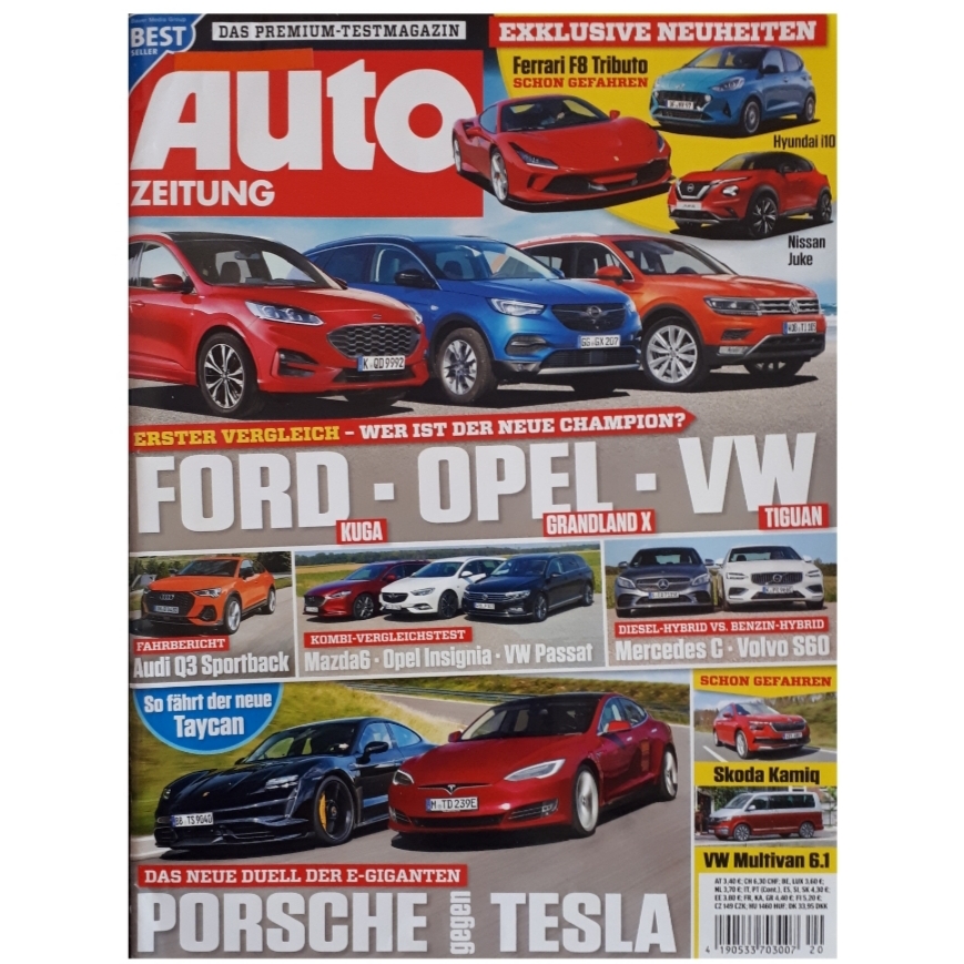 مجله Auto Zeitung سپتامبر 2019