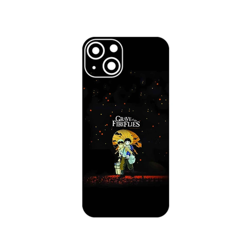 برچسب پوششی ماهوت مدل Grave of the Fireflies مناسب برای گوشی موبایل اپل iPhone 13