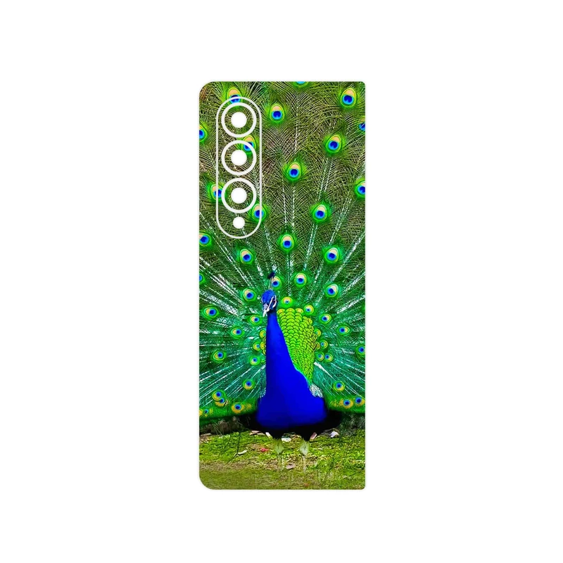 برچسب پوششی ماهوت مدل Peacock مناسب برای گوشی موبایل سامسونگ Galaxy Z Fold4