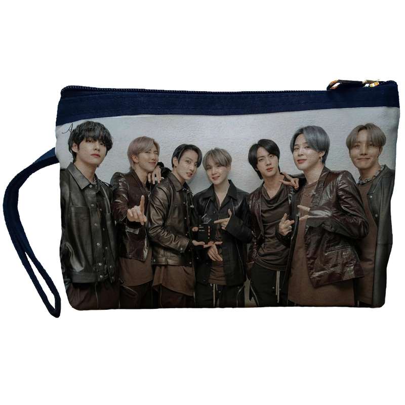 کیف لوازم آرایش زنانه آی تمر مدل بی تی اس کد 185