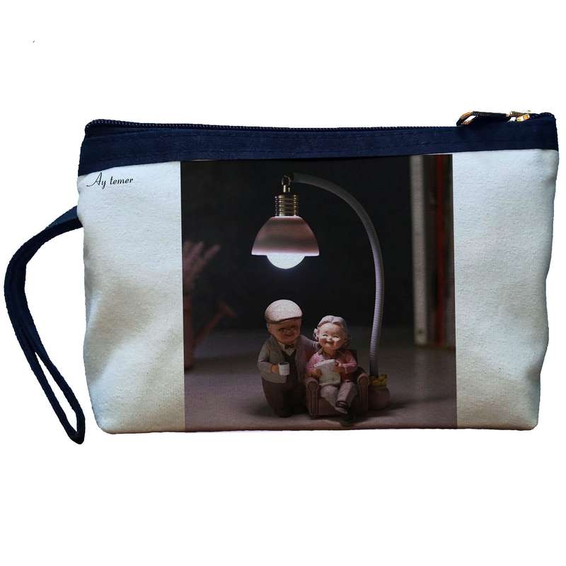 کیف لوازم آرایش زنانه آی تمر مدل عشق پایدار کد 213