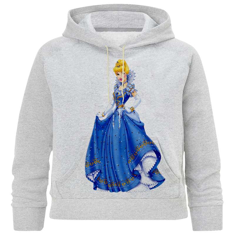 هودی دخترانه مدل M 150 سیندرلا