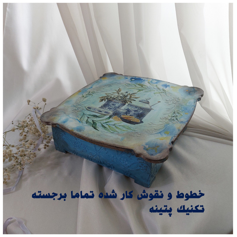 جعبه چای کیسه ای مدل دمنوش