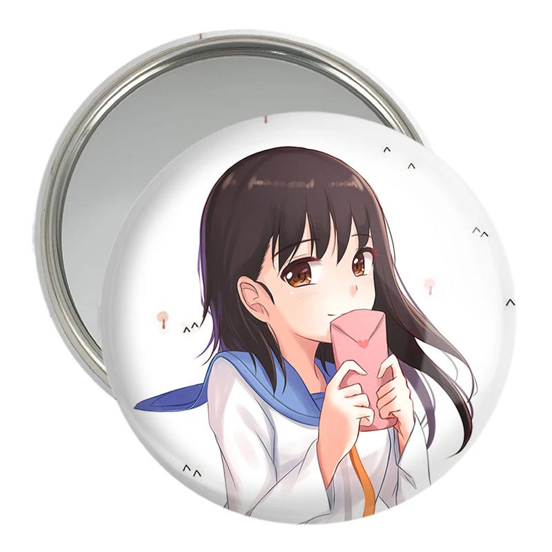 آینه جیبی خندالو مدل اونودرا انیمه عشق دروغین  کد 17212