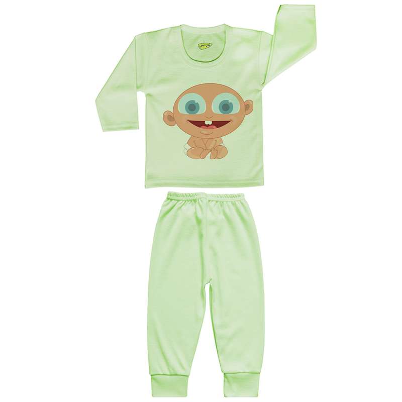 ست تی شرت و شلوار نوزادی کارانس مدل SBSG-3012