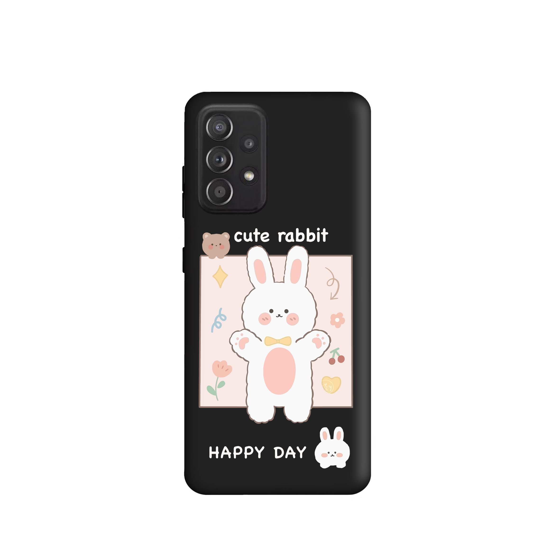کاور طرح  خرگوشی کد  FF328 مناسب برای گوشی موبایل سامسونگ Galaxy A52