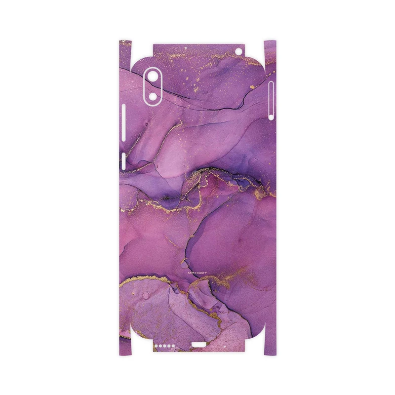 برچسب پوششی ماهوت مدل Purple Marble-FullSkin مناسب برای گوشی موبایل هوآوی Y5 2019