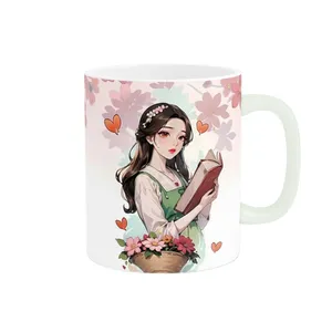 ماگ طرح دخترانه کد wall-8142