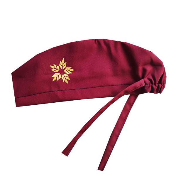 کلاه جراحی طرح گل پنج پر کد 7363