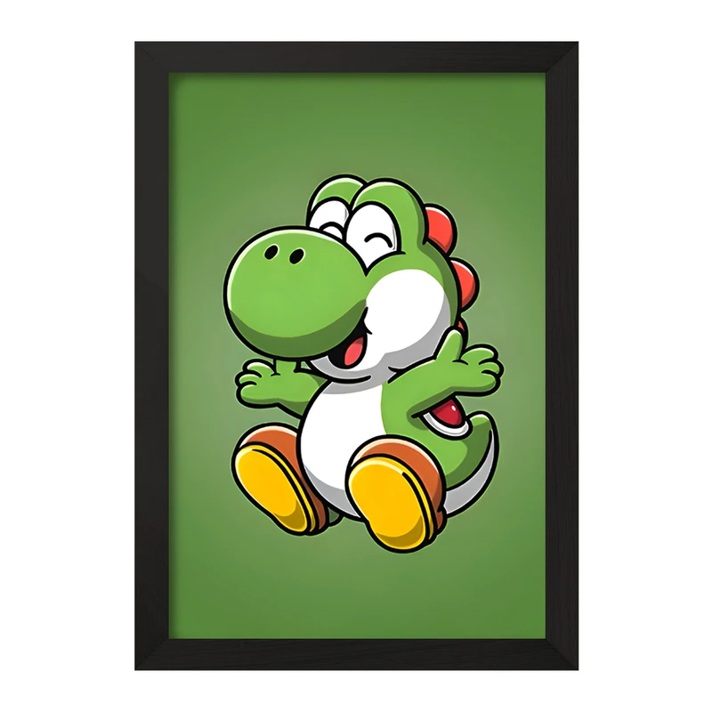 تابلو خندالو مدل یوشی سوپر ماریو (Super Mario) کد F9426