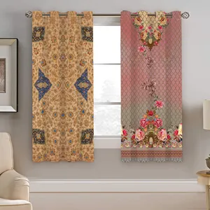 پرده نیروانا طرح مدرن  مدل هازان کد 4994  سایز 140×200 سانتی متر