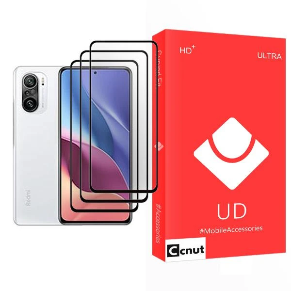 محافظ صفحه نمایش کوکونات مدل UD Ultra MIX003 مناسب برای گوشی موبایل شیائومی Redmi K40 بسته سه عددی