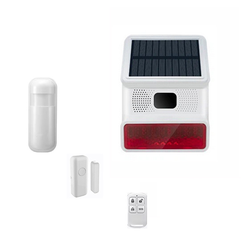 آژیر فلاشر خورشیدی بیسیم مدل HWSS-433