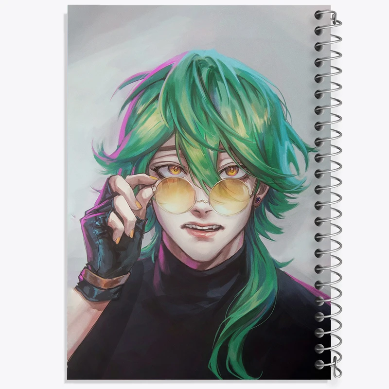 دفتر ژورنال نویسی 50 برگ خندالو مدل نقطه ای طرح بازی لیگ اف لجندز (League of Legends) کد 33015