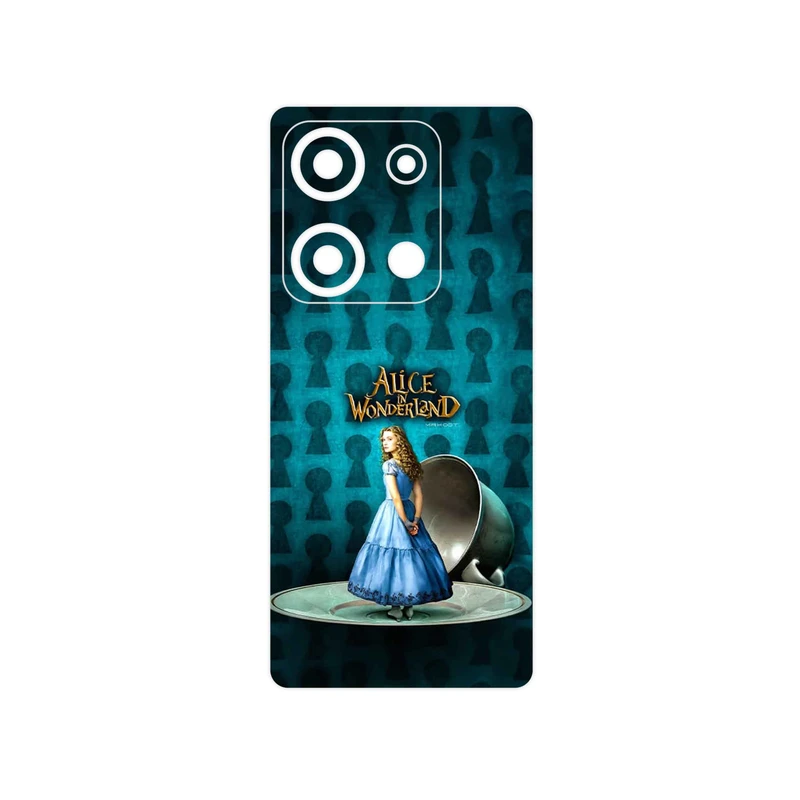برچسب پوششی ماهوت مدل Alice in Wonderland مناسب برای گوشی موبایل شیائومی Redmi Note 14S