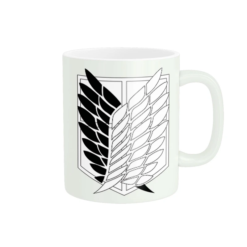 ماگ پادآفرین طرح انیمه اتک ان تایتان - نبرد تایتان ها  Attack on Titan کد 0018