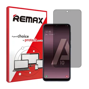   Privacy screen protector Remax model HyPRV suitable for Samsung Galaxy A10 phone