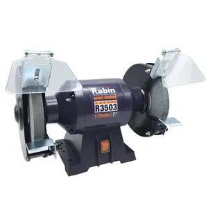 سنگ رومیزی صنعتی رابین مدل 350W سایز 7 اینچ 