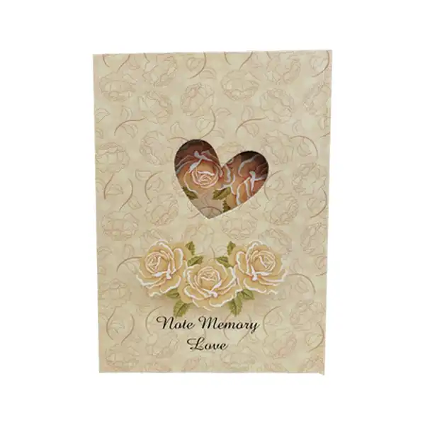 دفتر خاطرات مدل گلدار کد 008